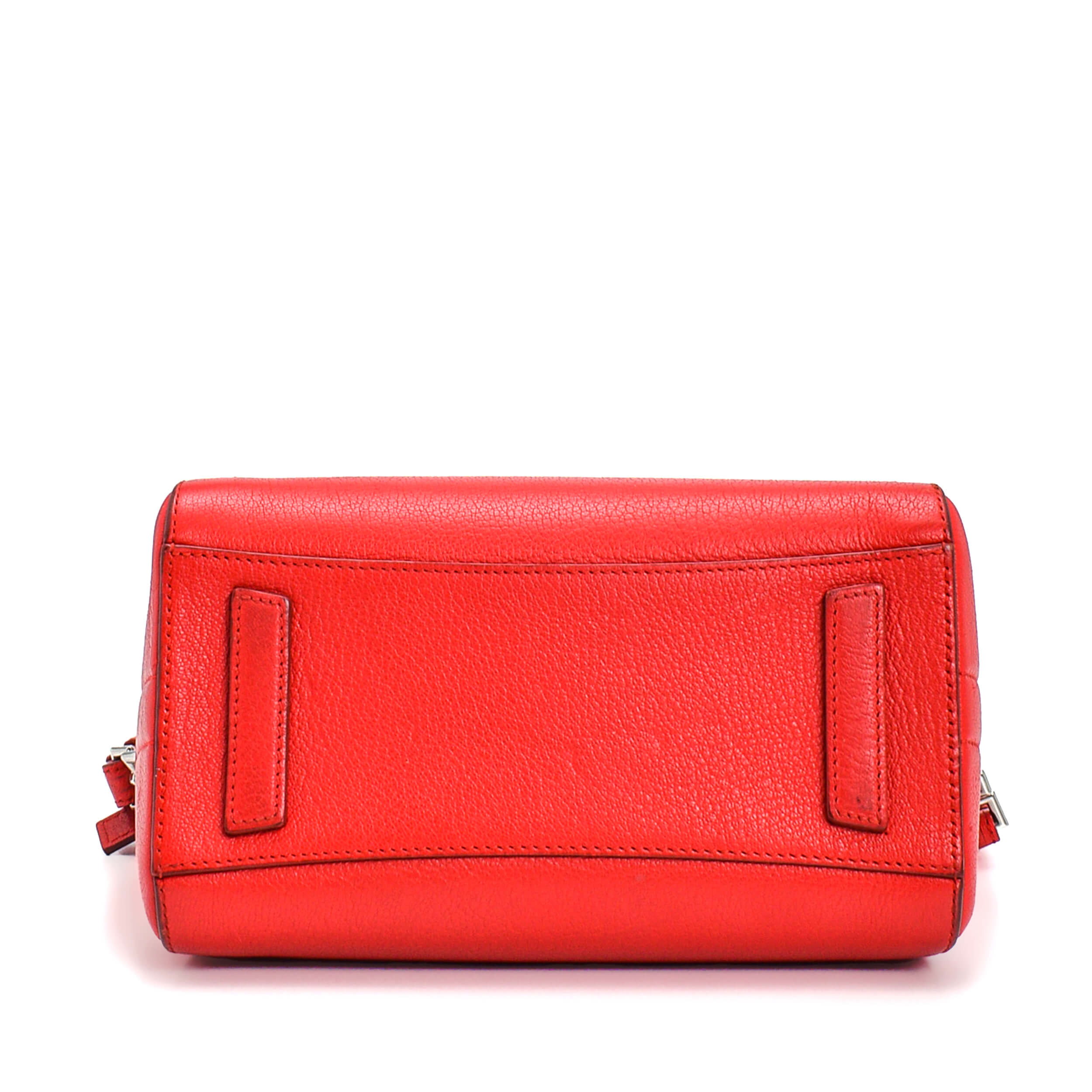 Givenchy - Red Leather Nano Antigona Bag